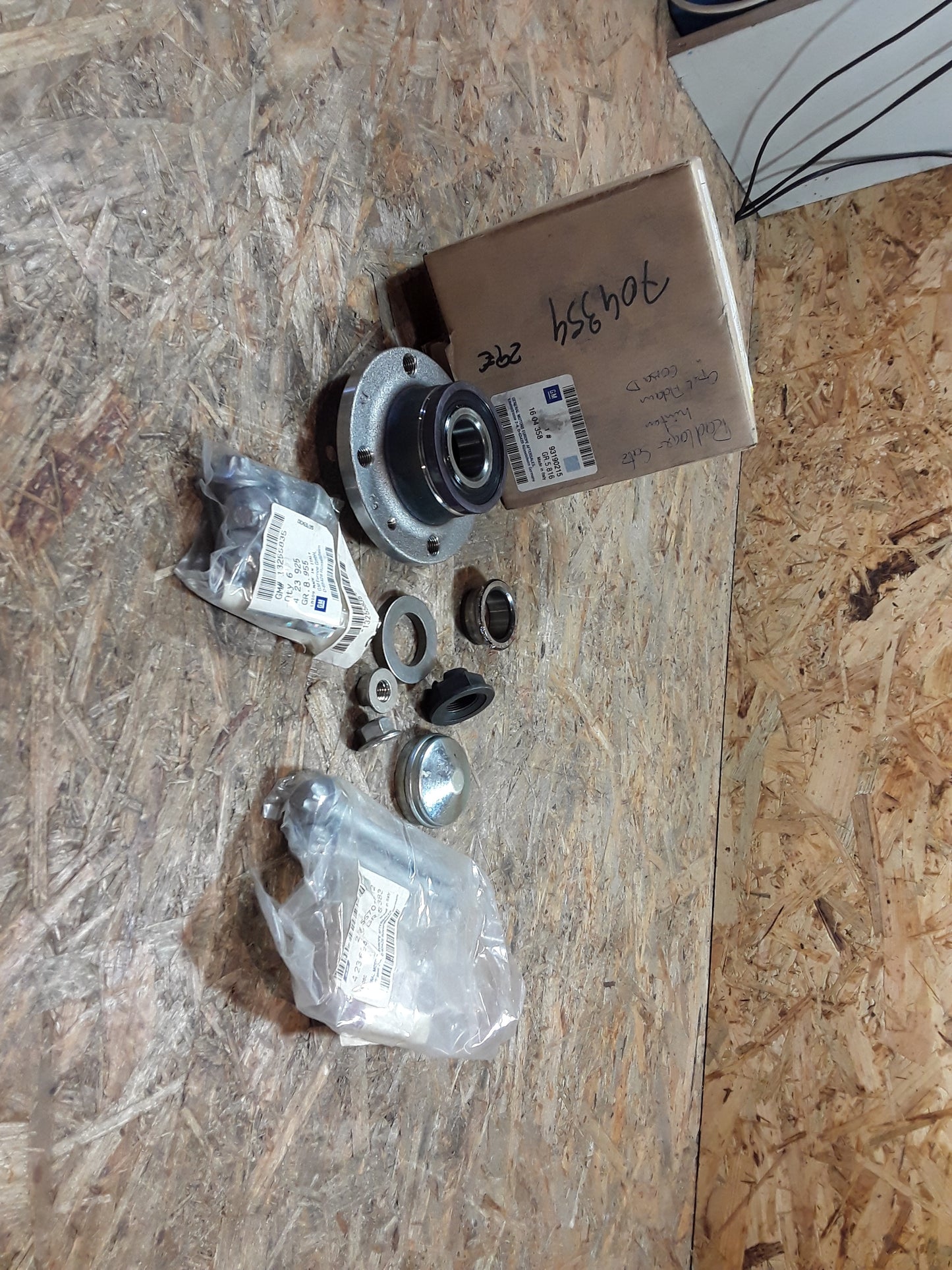 Adam Corsa D Radlagersatz hinten original GM Opel NEU