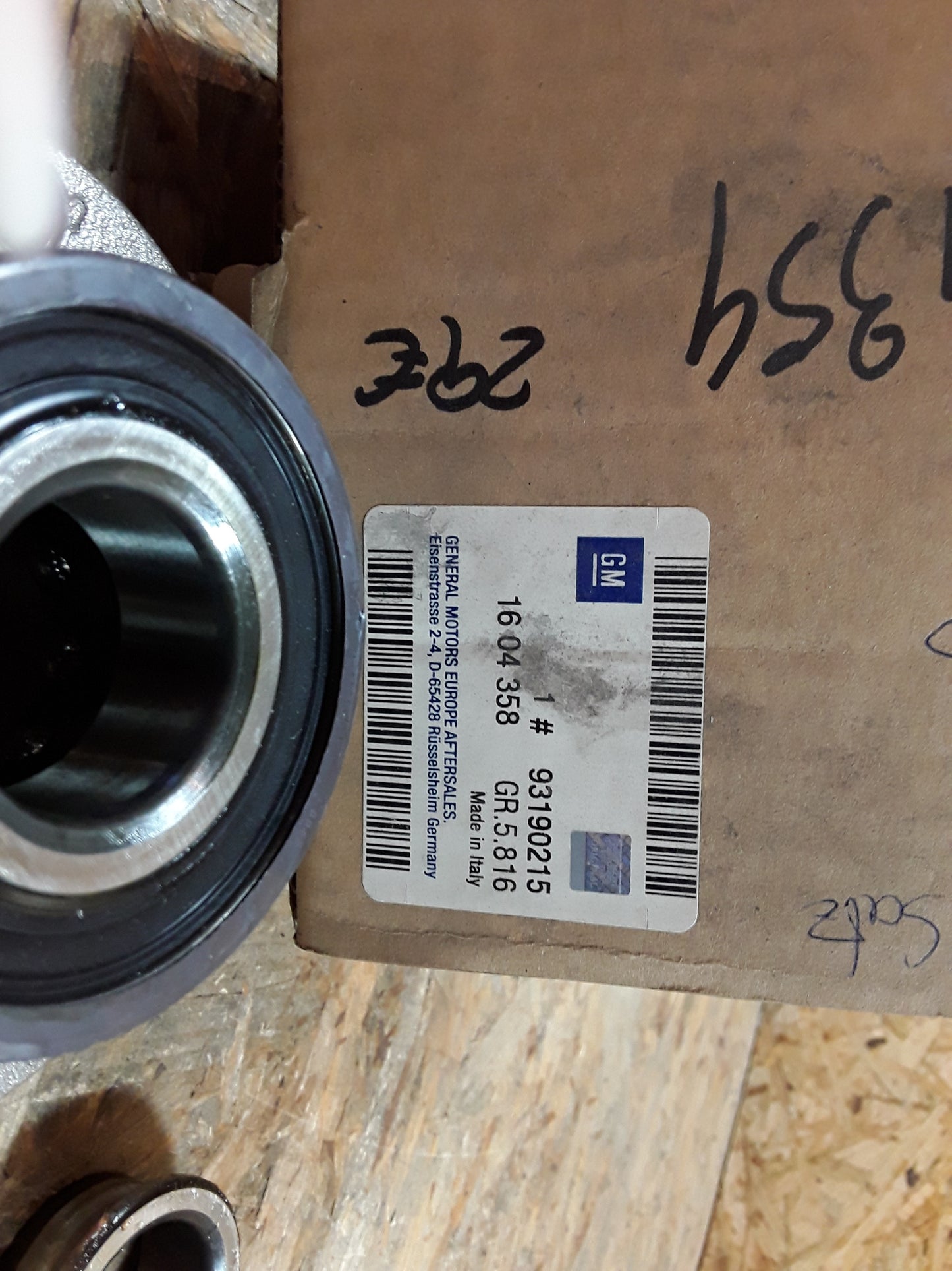 Adam Corsa D Radlagersatz hinten original GM Opel NEU