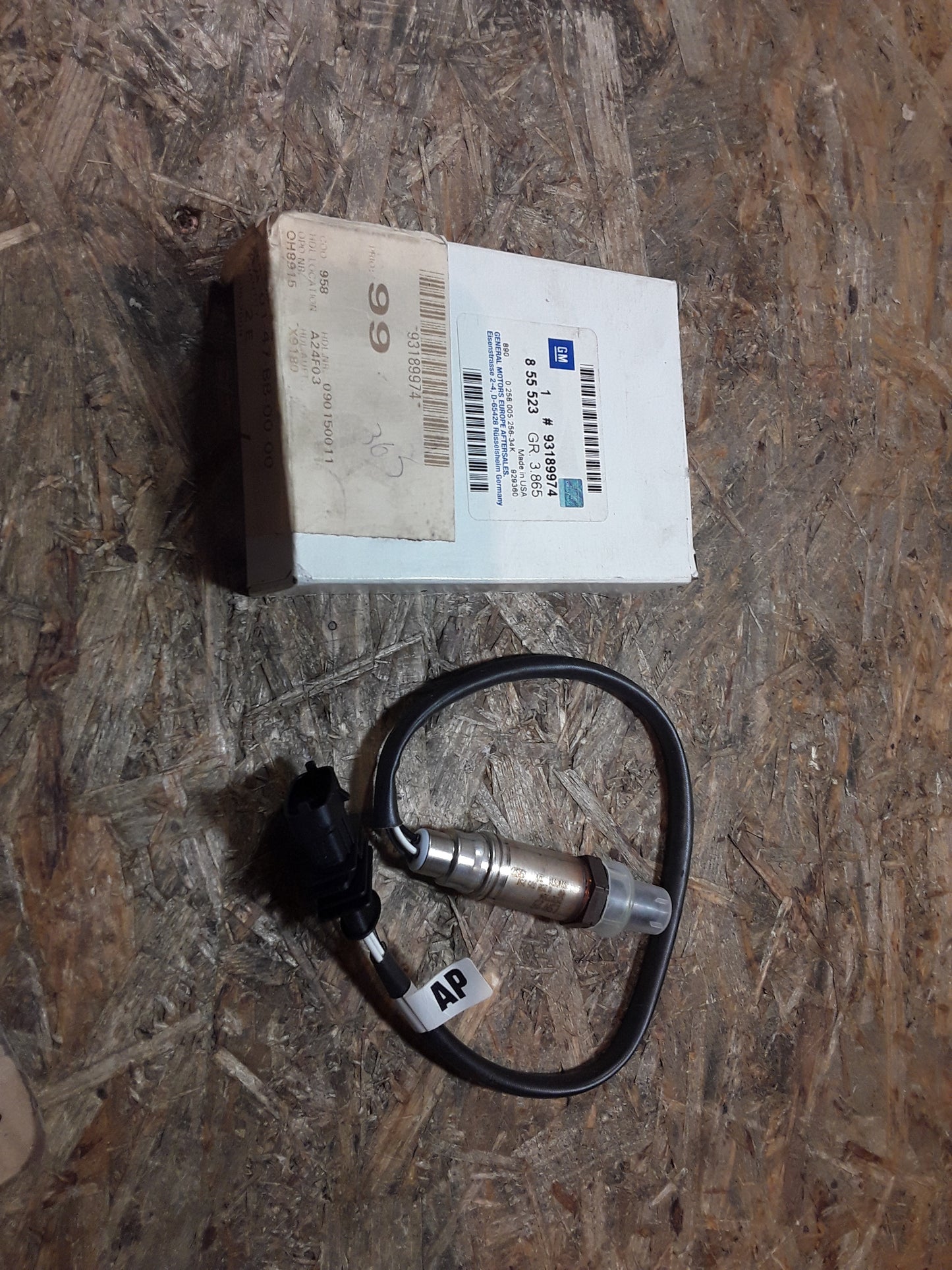 Astra G Zafira A Corsa C Meriva Lambdasonde original GM Opel NEU