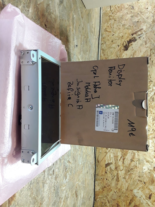 Astra J Mokka A Insignia A Zafira C Display Monitor original GM Opel NEU