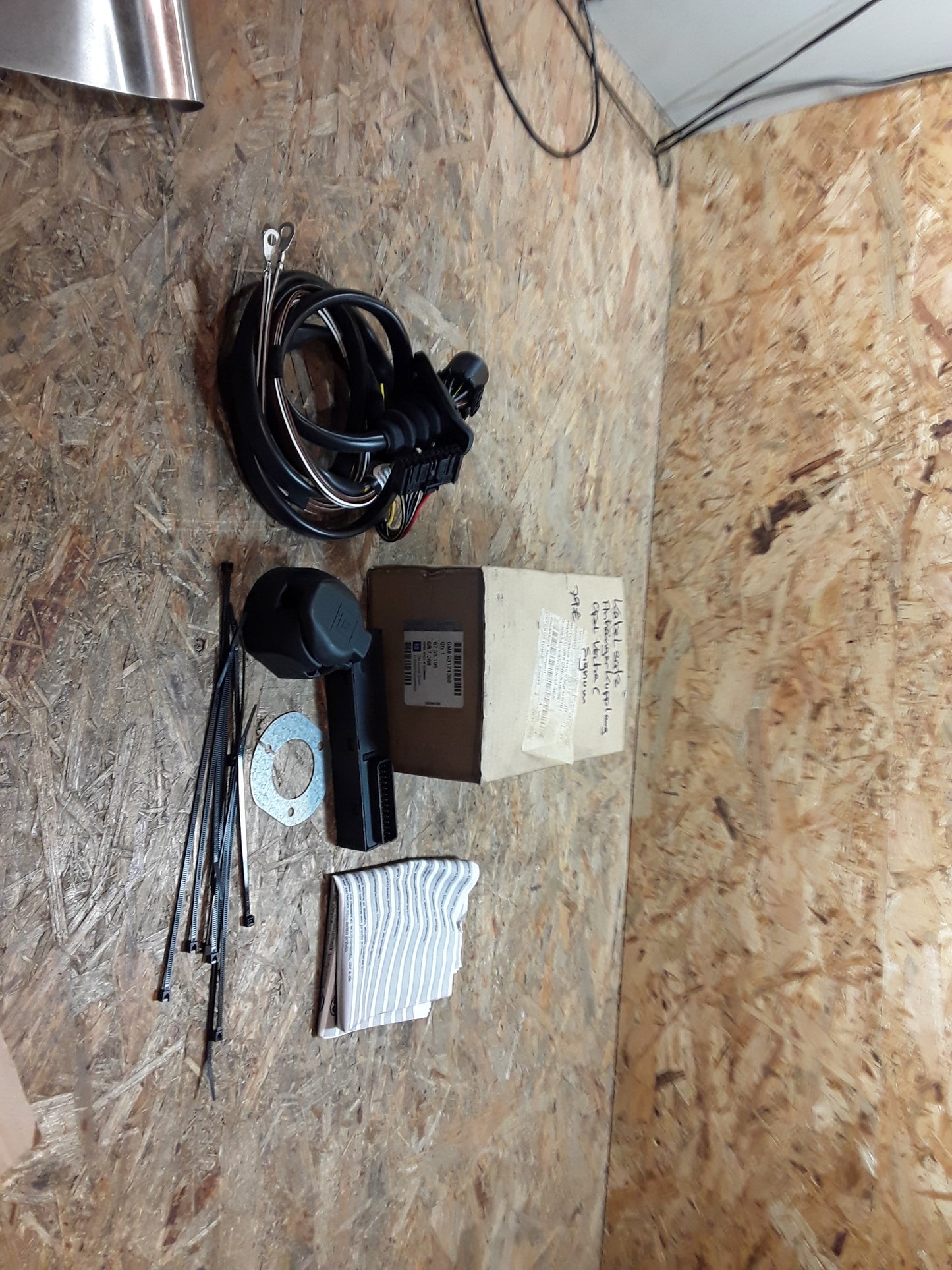 Vectra C Signum Kabelsatz Anhängerkupplung original GM Opel NEU