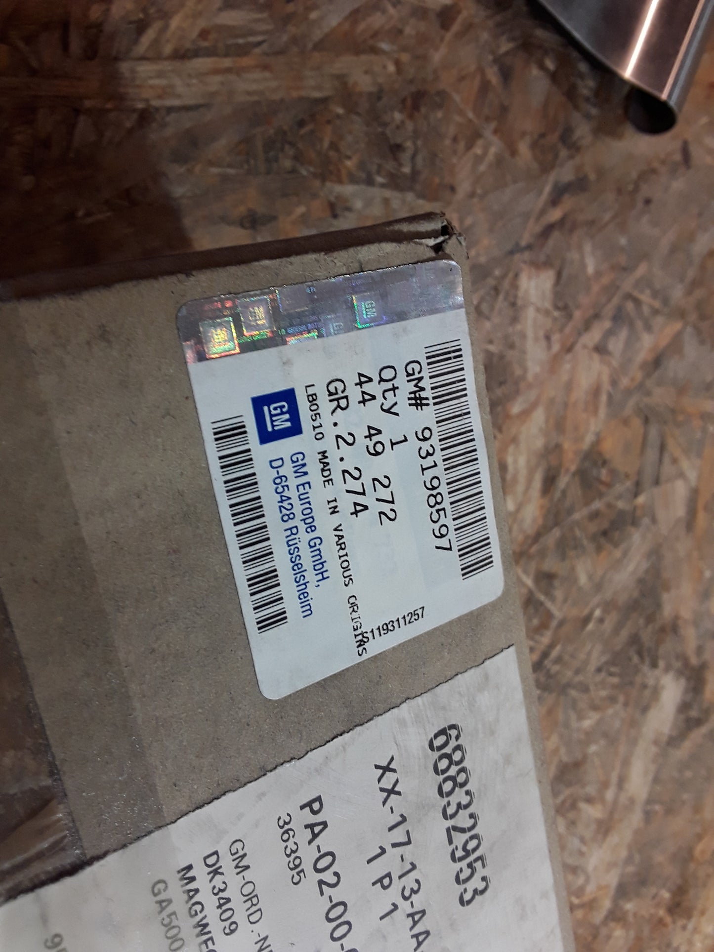 Movano A Vivaro A 2,5DTi Halter Spannrolle Keilriemen original GM Opel NEU