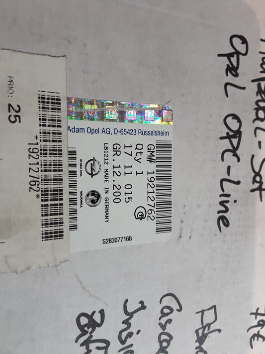 Astra J/K Cascada Insignia A/B  Zafira A Tourer Alupedalset OPC-Line original GM Opel NEU