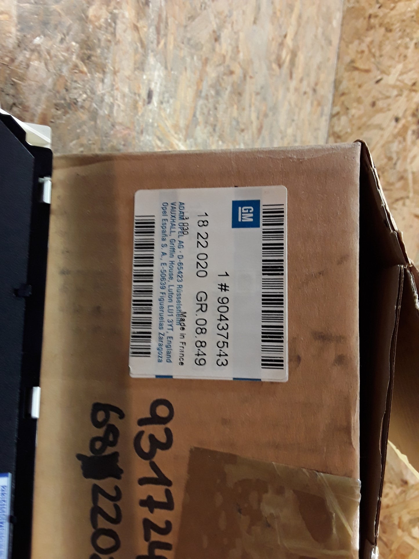 Astra G Zafira A Steuerung Klimaanlage Regler Lüftung original GM Opel NEU