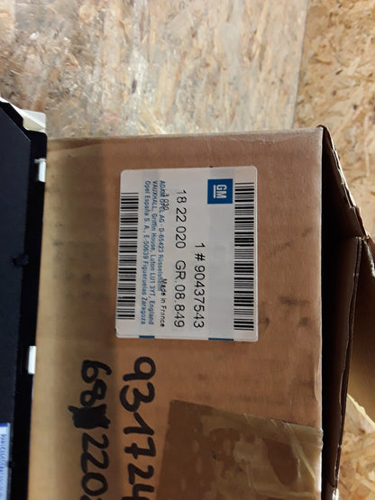 Astra G Zafira A Steuerung Klimaanlage Regler Lüftung original GM Opel NEU