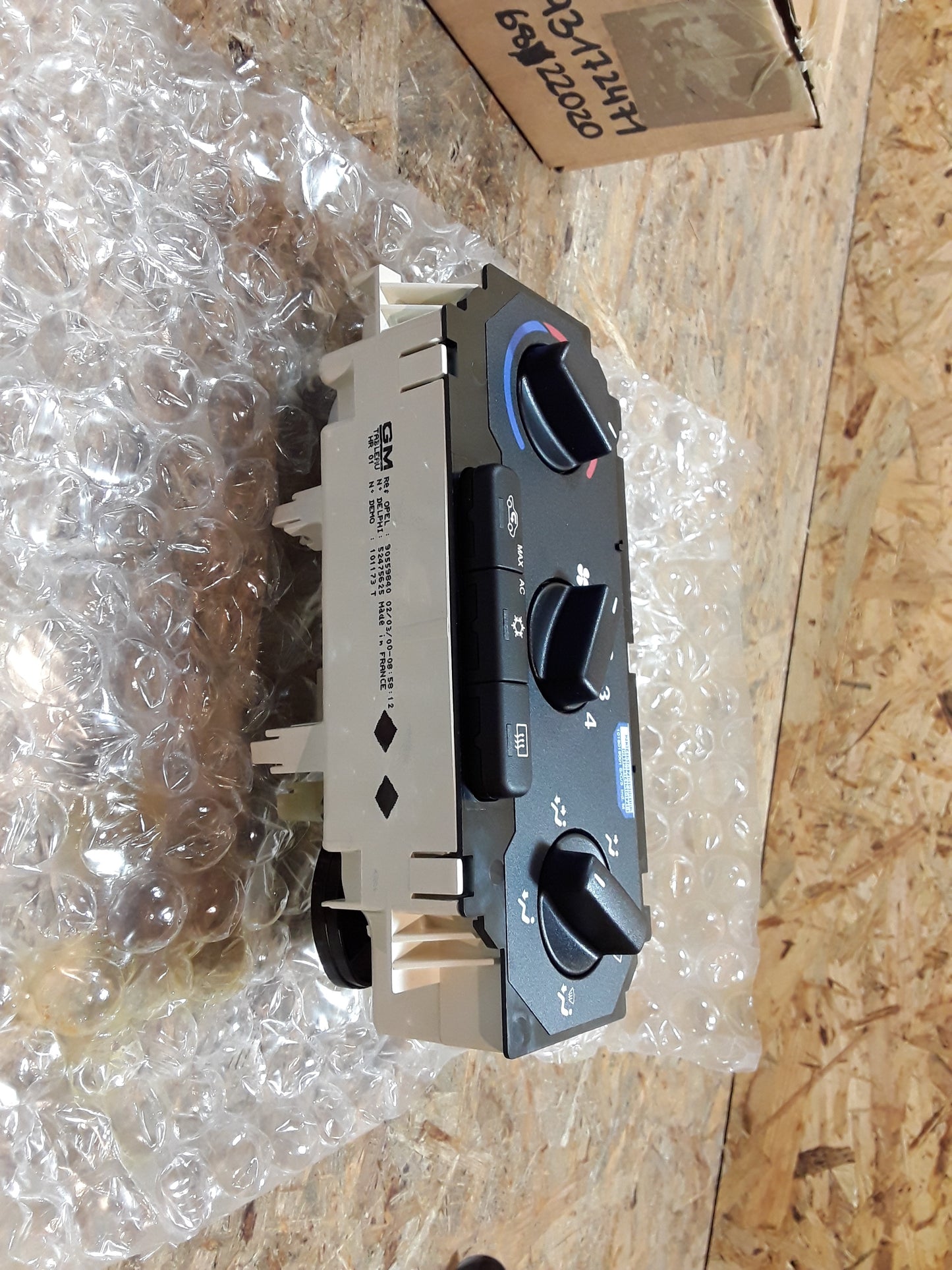 Astra G Zafira A Steuerung Klimaanlage Regler Lüftung original GM Opel NEU