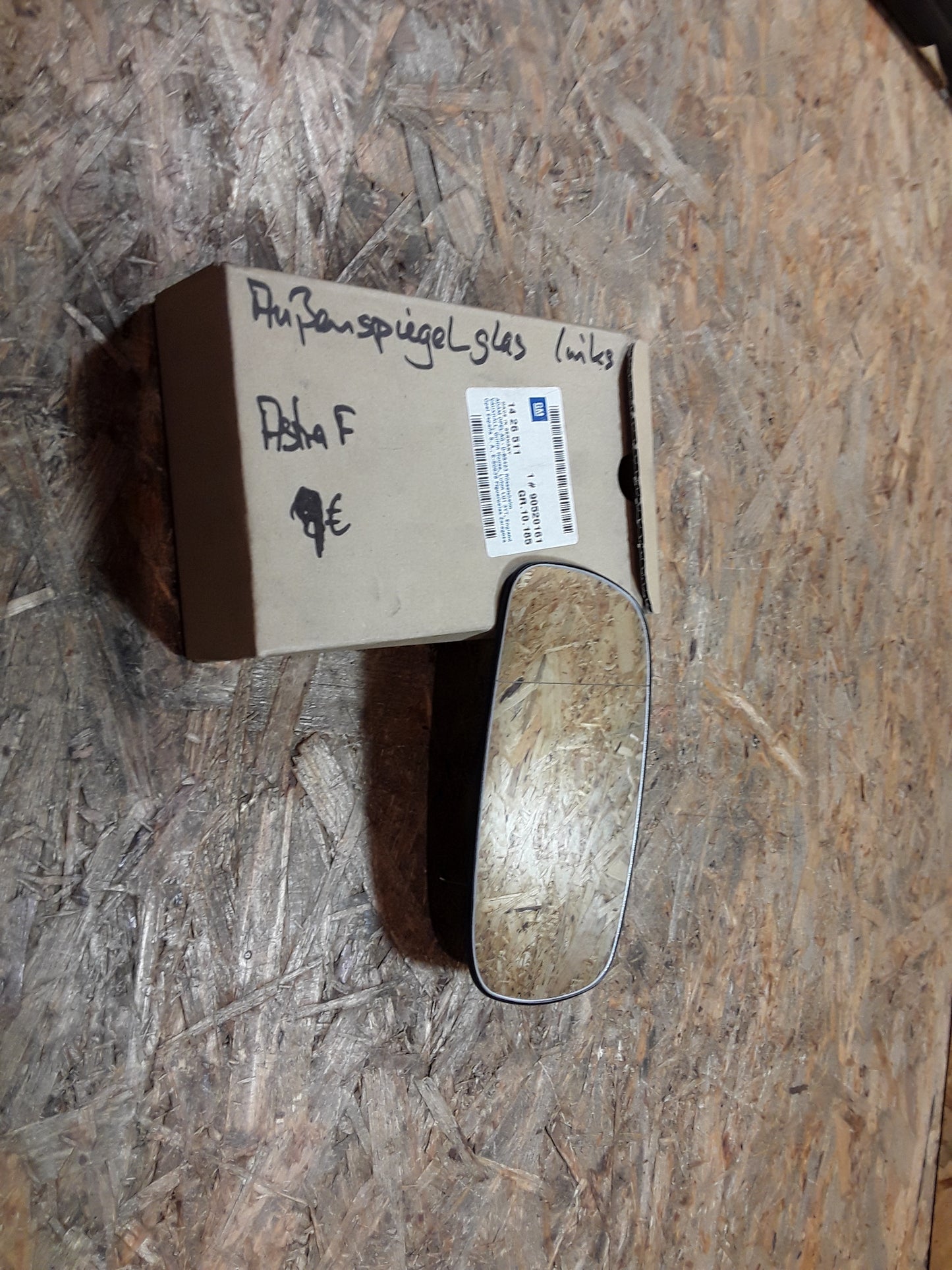 Astra F Außenspiegelglas links original GM Opel NEU