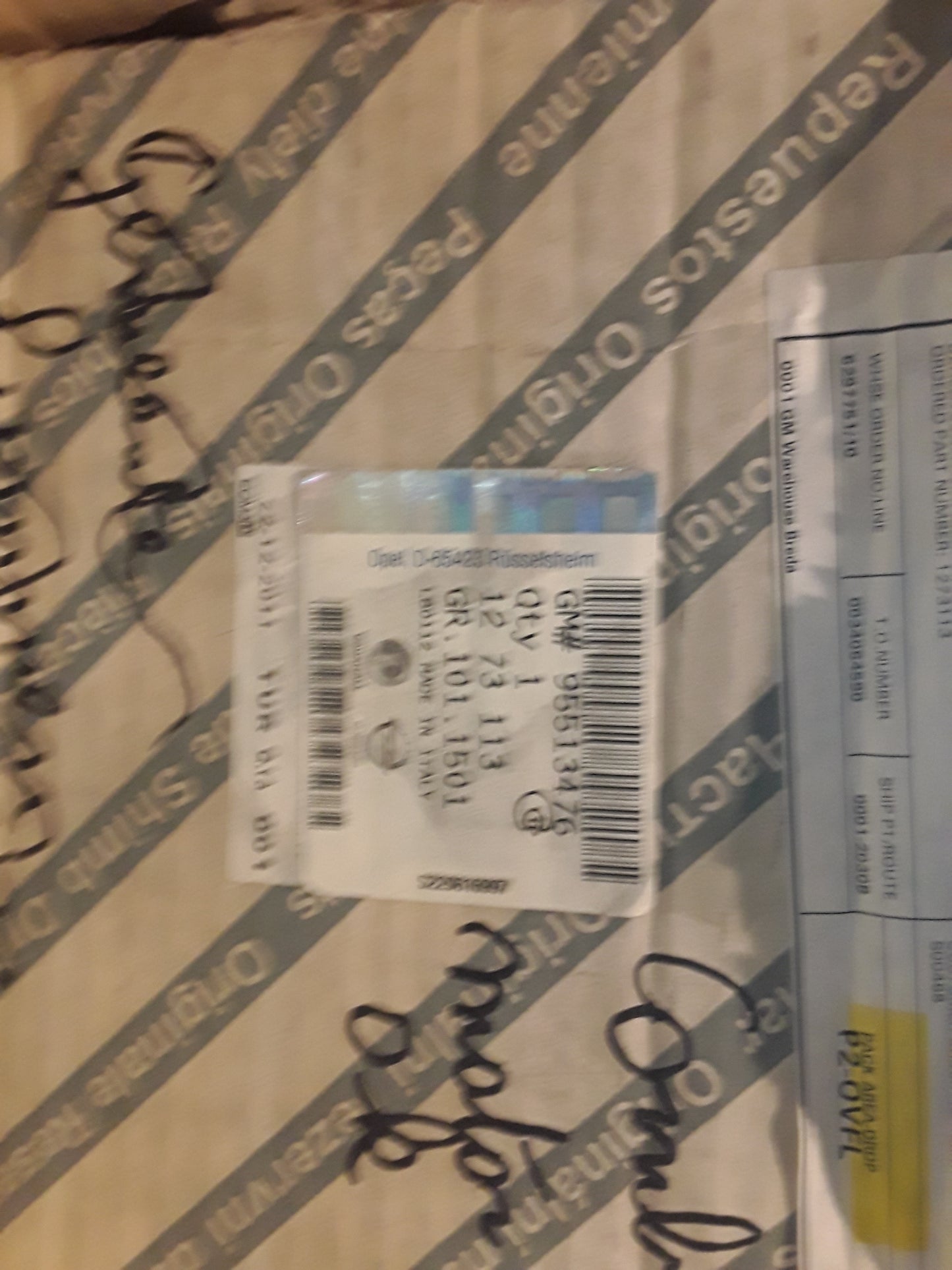 Combo D Heckscheibenwischermotor original GM Opel NEU