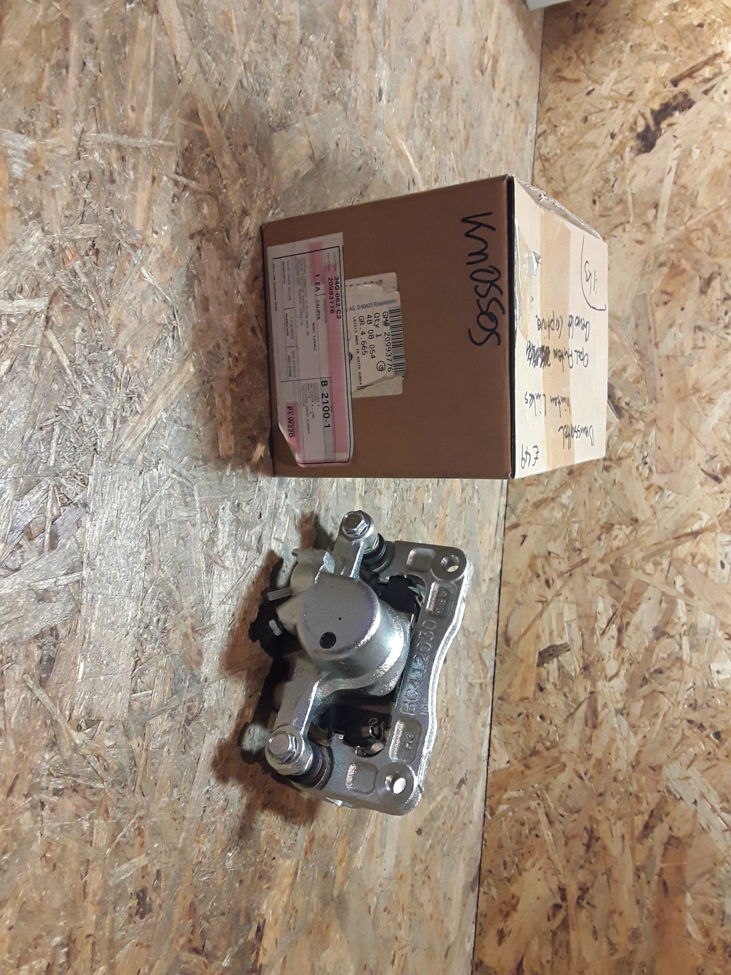 Antara Chevrolet Captiva Bremssattel hinten links original GM Opel NEU