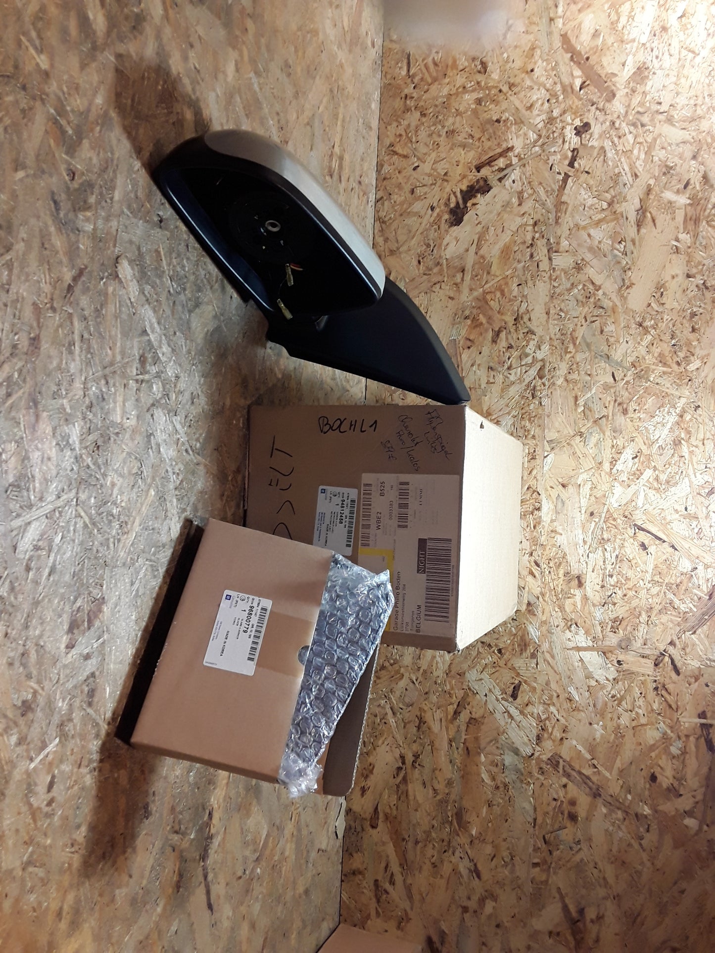 Chevrolet Aveo Kalos Außenspiegelset mit Spiegelglas links original GM Opel NEU