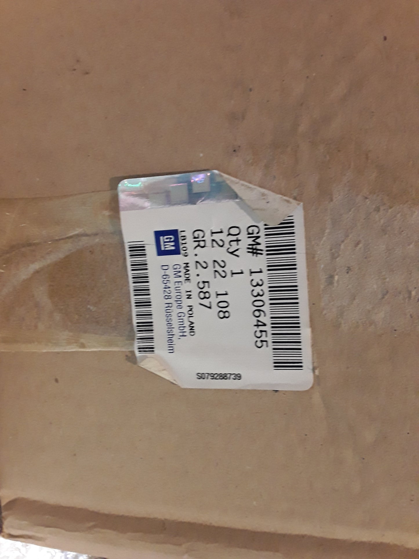 Astra J 5türig Rückleuchte links original GM Opel NEU