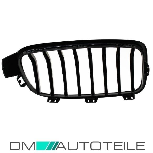 Satz Kühlergrill Schwarz Glanz Sport-Performance passend für BMW 3er F30 F31 bj 11-19