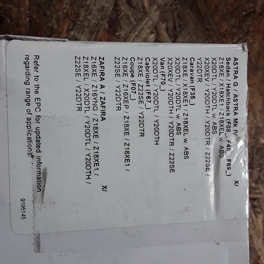 Astra G Zafira A Bremsscheiben und Bremsbeläge original GM Opel NEU