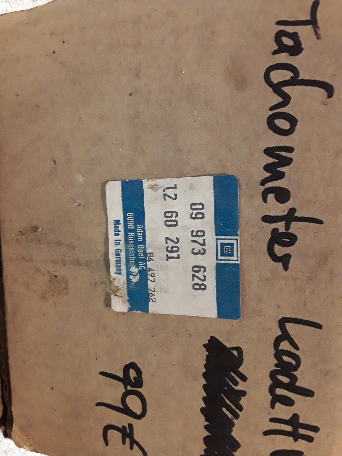 Kadett E Tachometer original GM Opel NEU