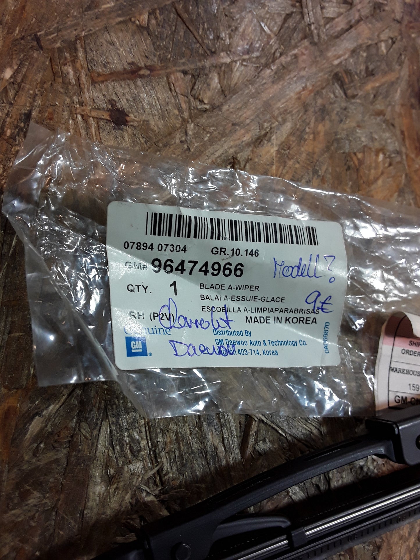 Chevrolet Daewoo Aveo Scheibenwischer original GM Opel NEU