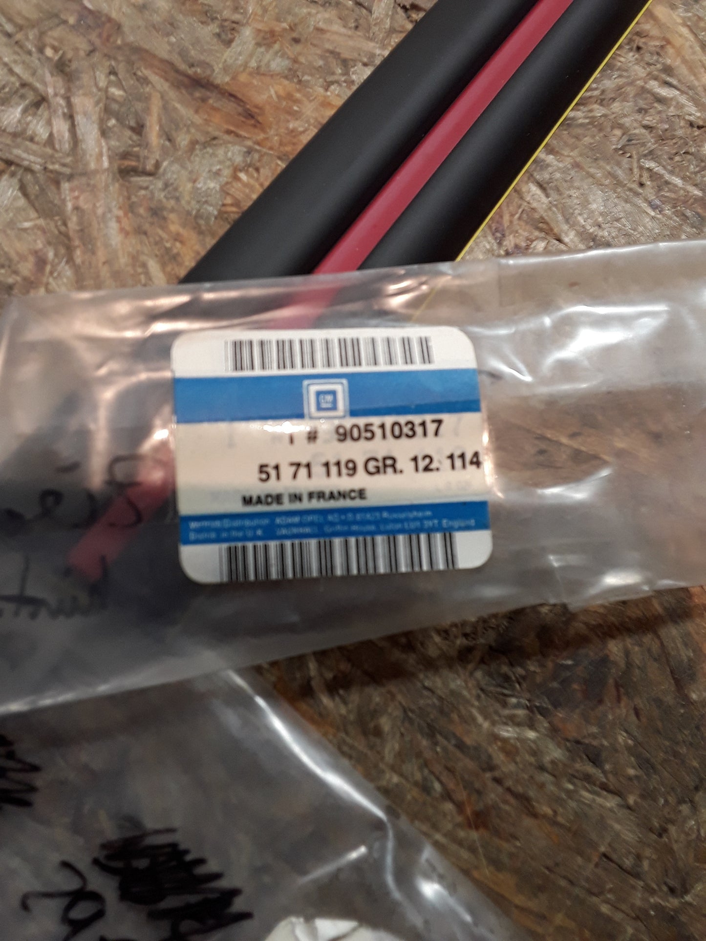 Astra F Zierleiste hinten links original GM Opel NEU