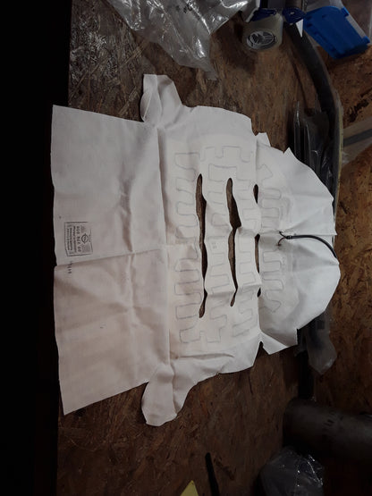 Omega A Heizmatte Vordersitzrücken (Leder) original GM Opel NEU