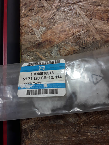 Astra F Schutzzierleiste Hintertüre original GM Opel NEU