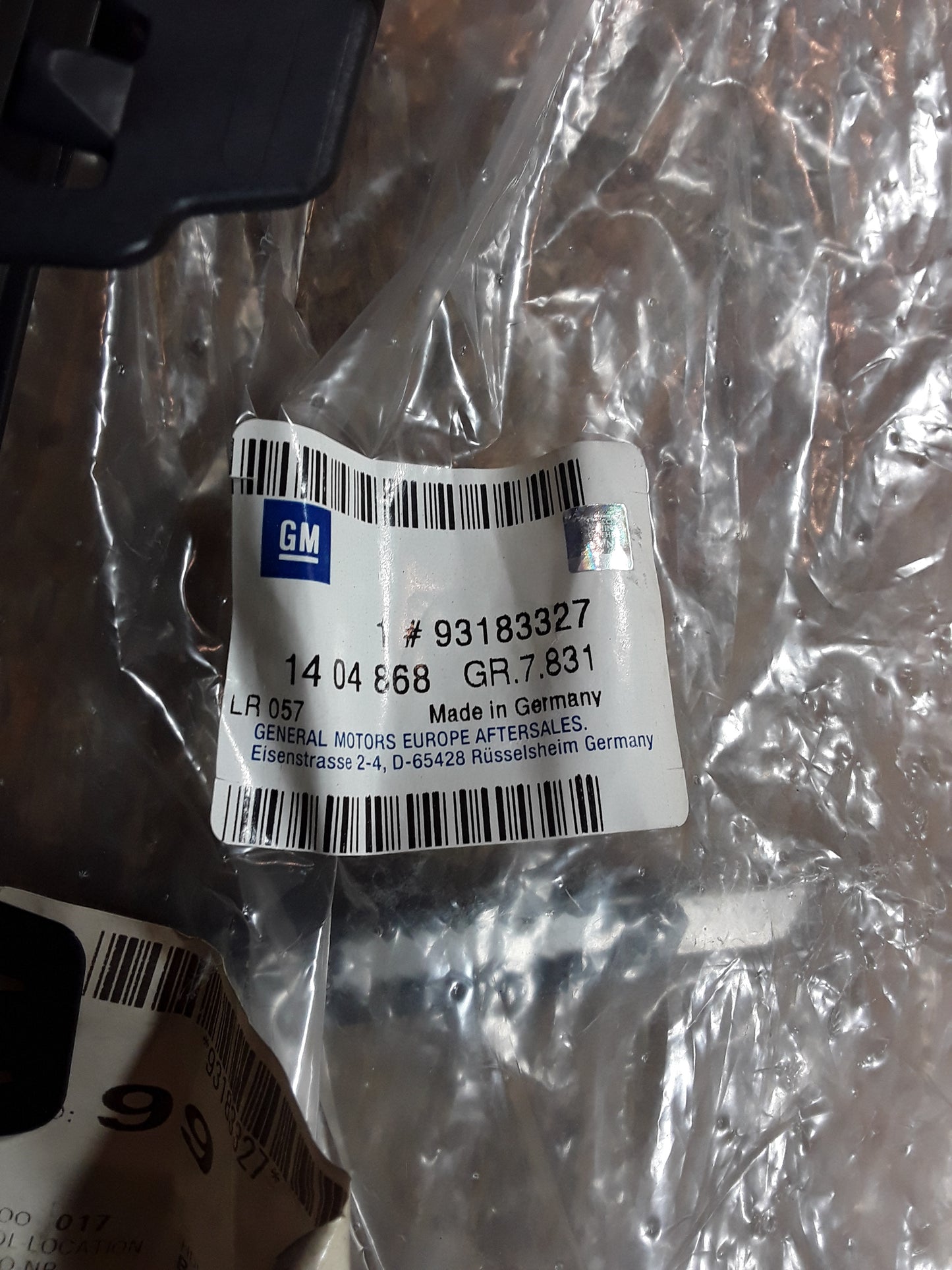 Astra H Stoßleite Zierleiste hinten original GM Opel NEU