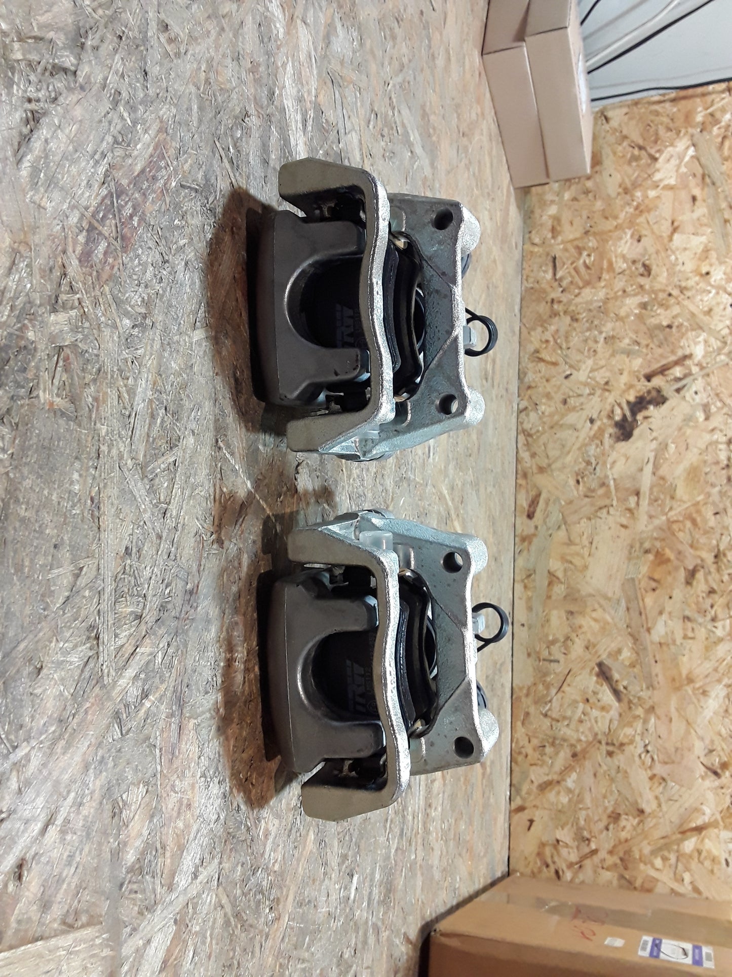 Astra G Bremssattelsatz hinten original GM Opel NEU