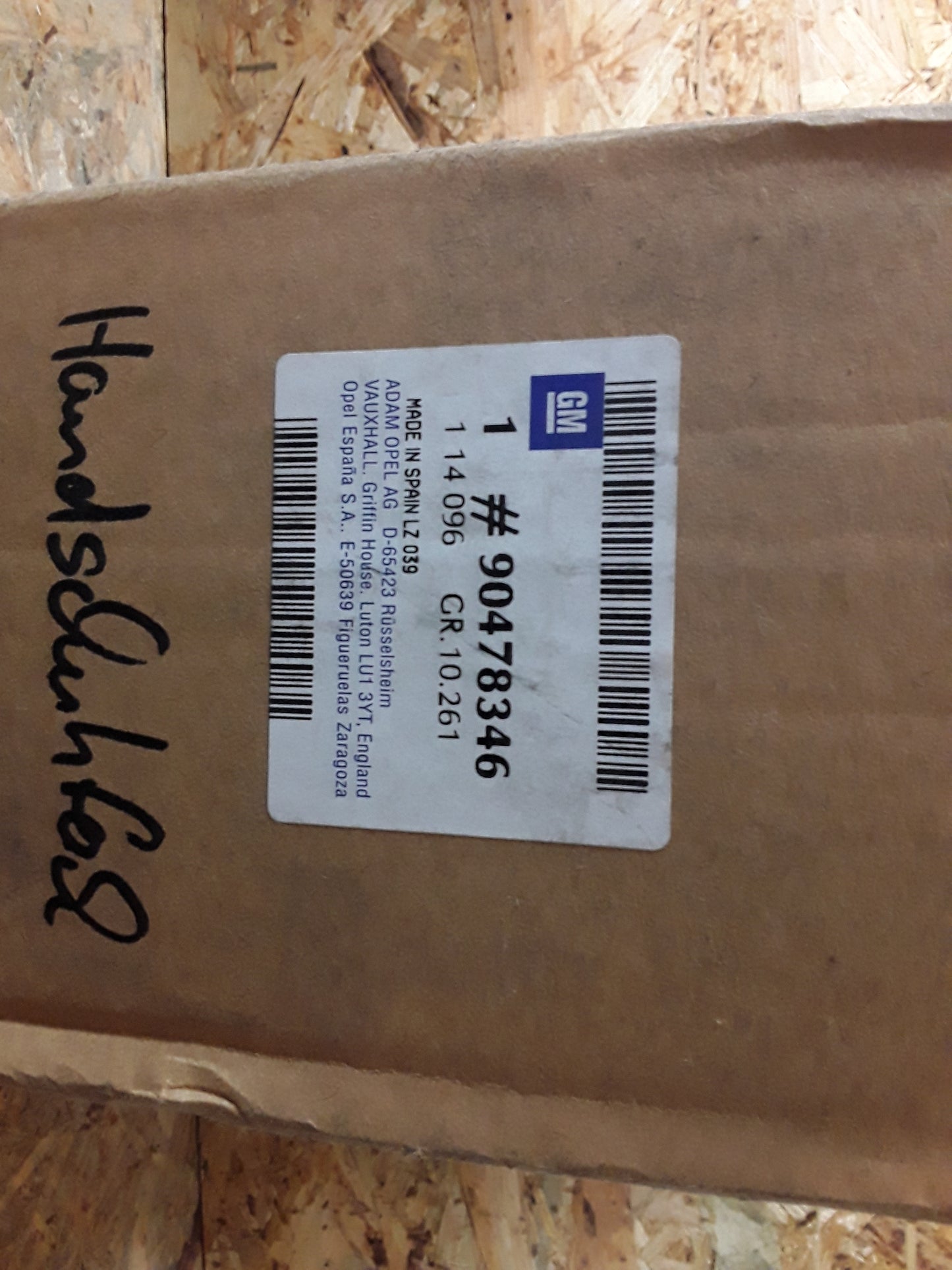 Corsa B Tigra A Handschuhfach original GM Opel NEU