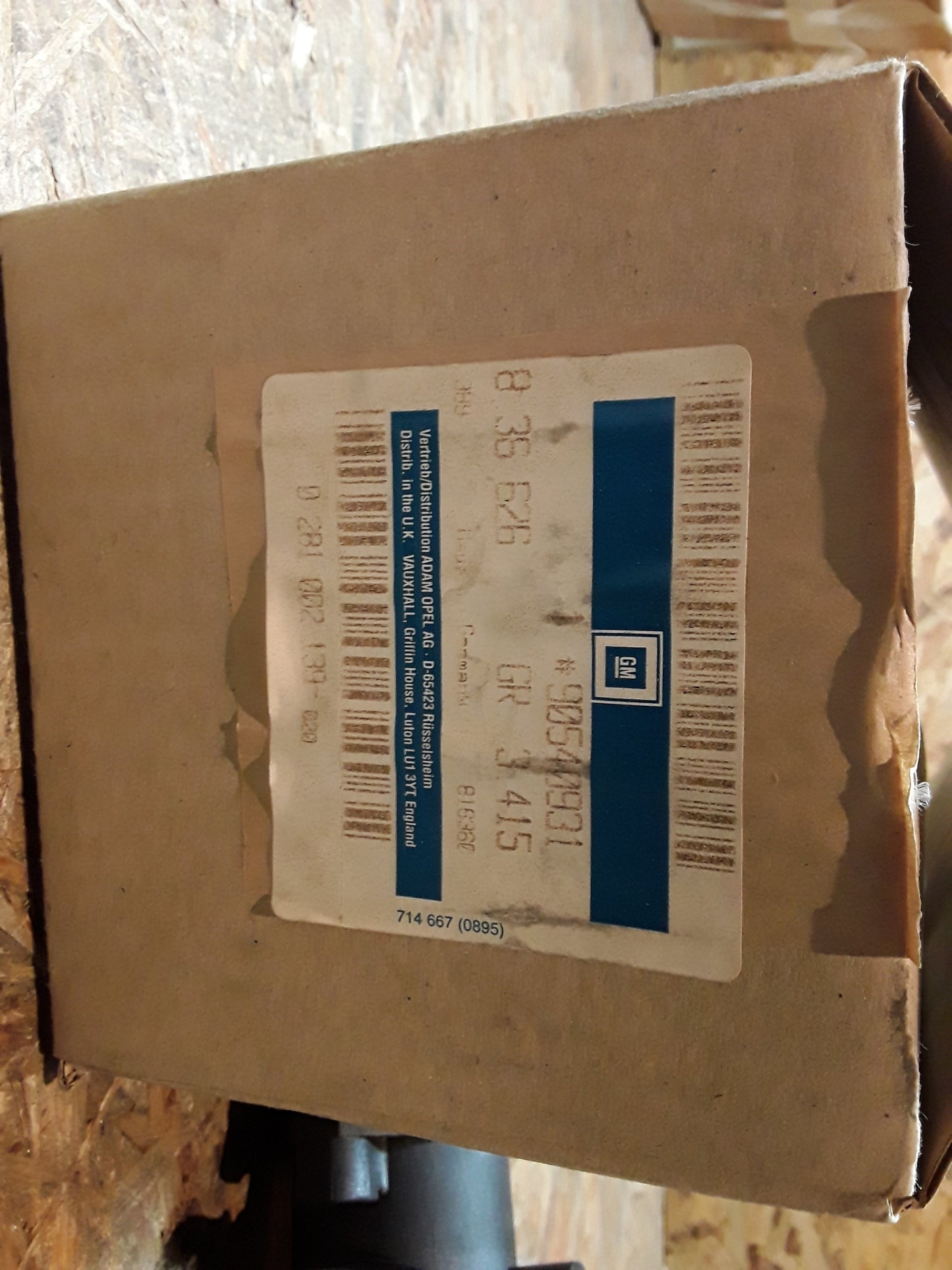 Vectra B 2,0 DI Luftmassenmesser original GM Opel NEU