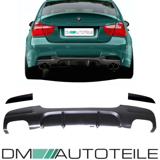 Sport-Performance Diffusor passt für BMW E90 E91 05-11 M-Paket Duplex M3 4-Rohr