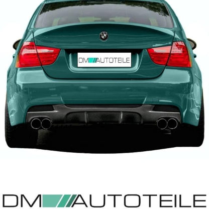 Sport-Performance Diffusor passt für BMW E90 E91 05-11 M-Paket Duplex M3 4-Rohr