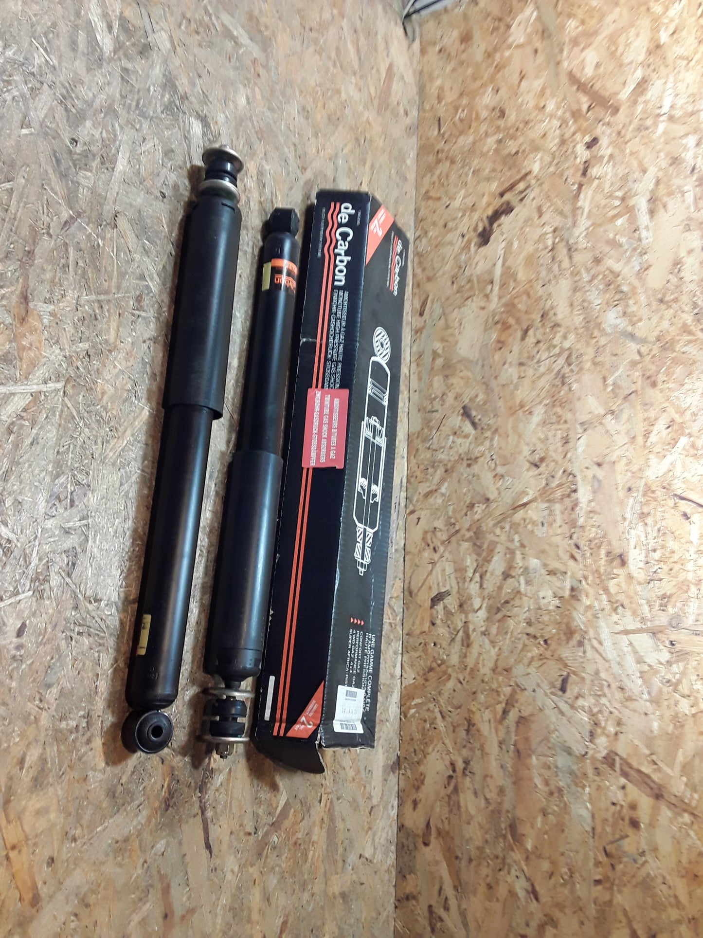 Omega A Stoßdämpfersatz Hinterachse original de Carbon NEU