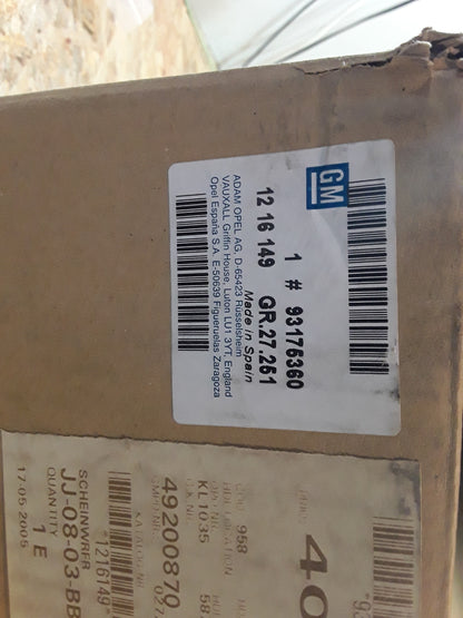 Meriva A Scheinwerfer links original GM Opel NEU