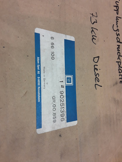 Omega A Kupplungsdruckplatte 73KW Diesel original GM Opel NEU