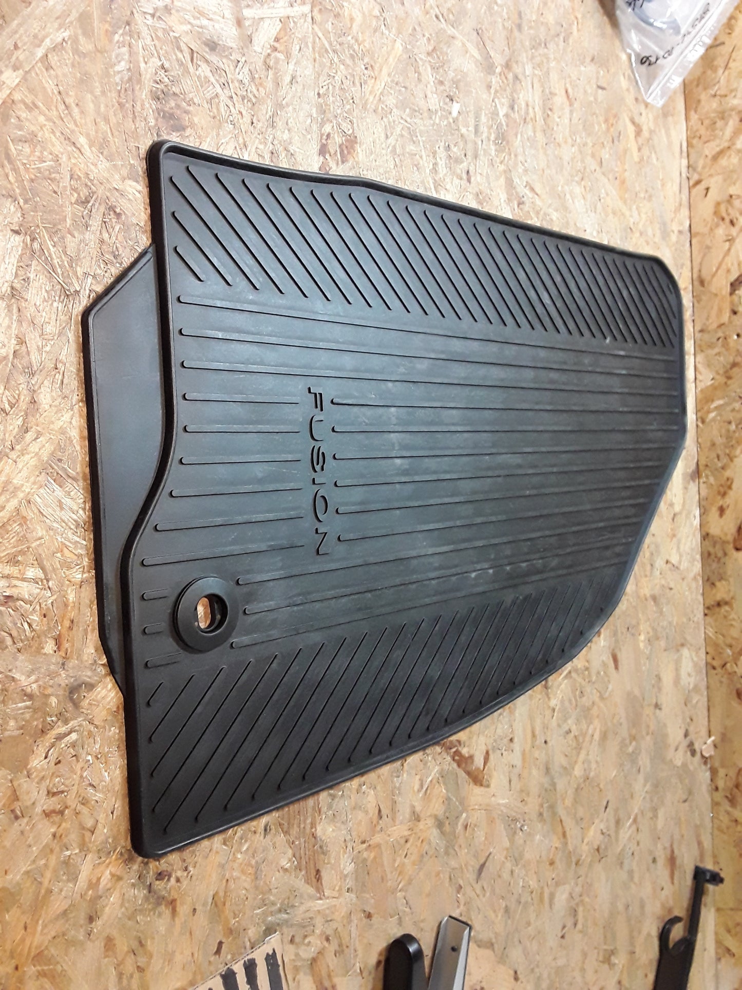 Ford Fusion Fußmattensatz schwarz Gummi original Ford NEU