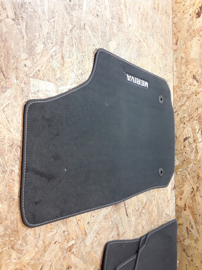 Meriva A Fußmattensatz schwarz original GM Opel NEU