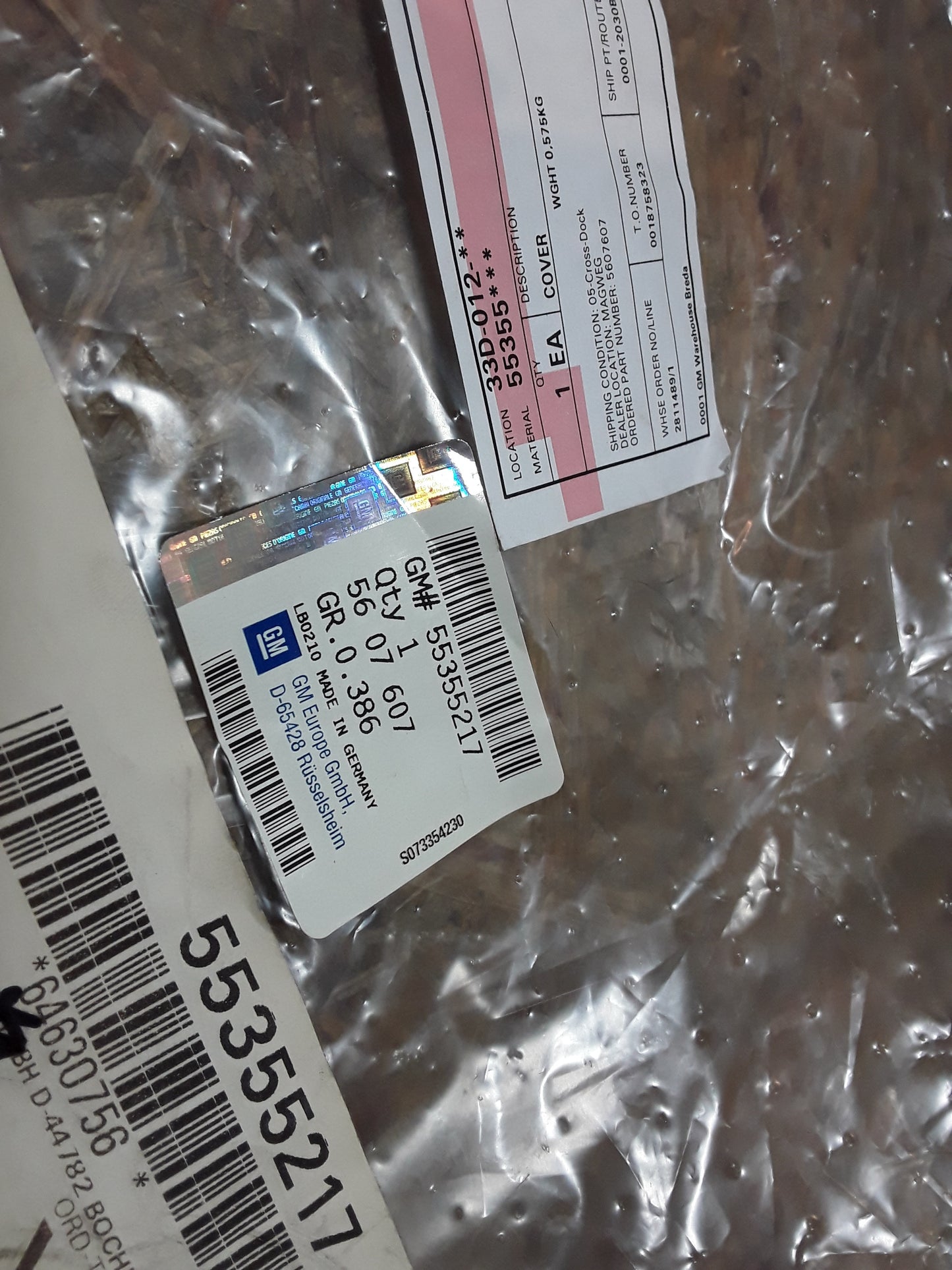 Astra H Abdeckung Motor original GM Opel NEU