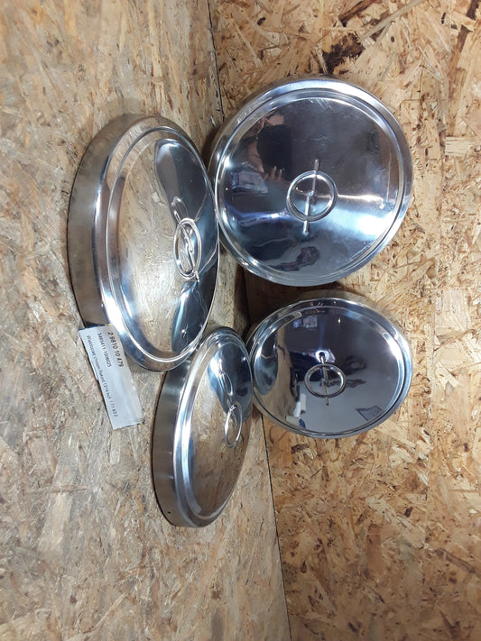 Rekord 1,7/1,9/2,0 Radzierleistensatz Chrom original GM NEU