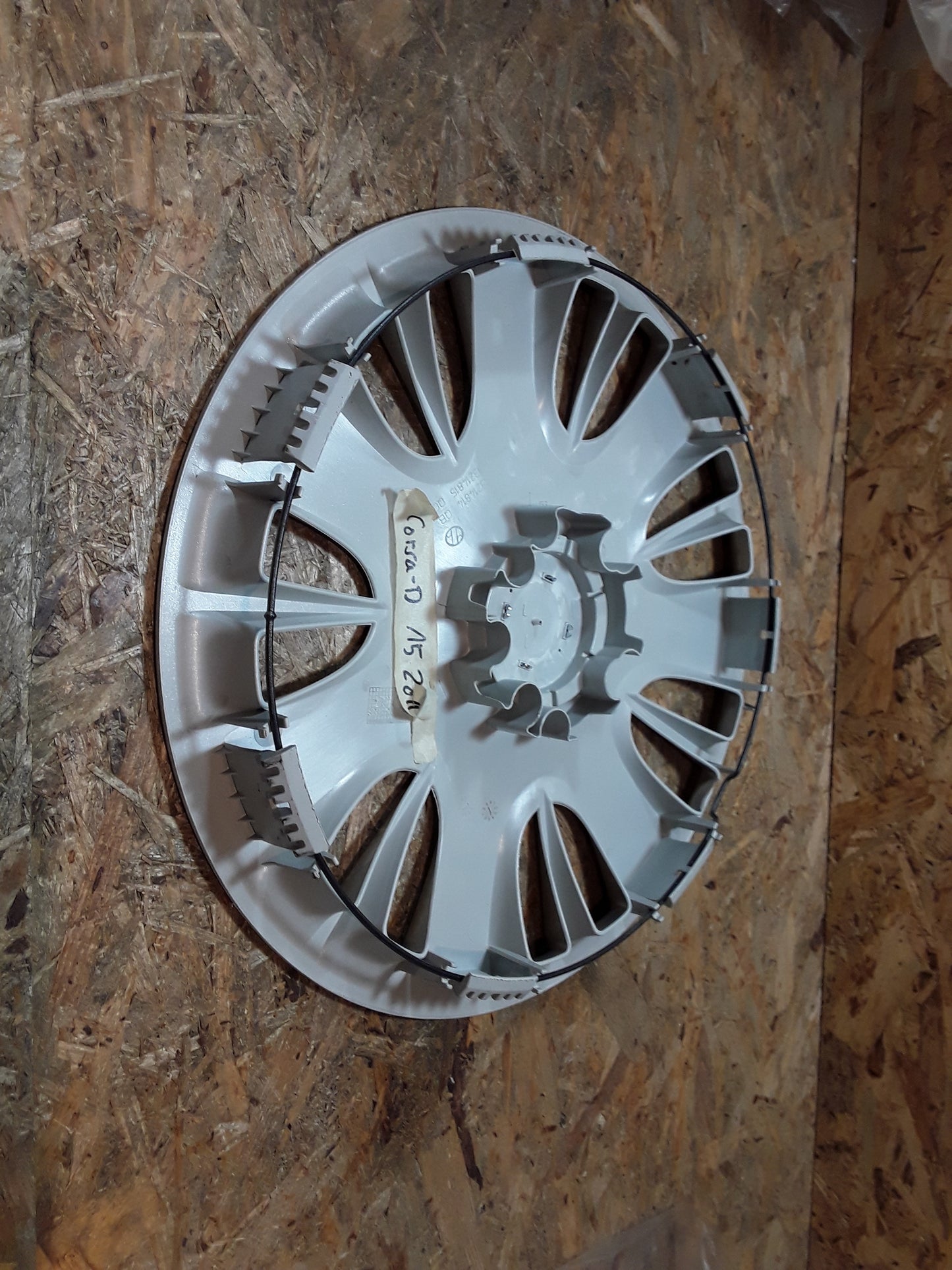 Corsa D Radkappe 15" silber original GM Opel NEU