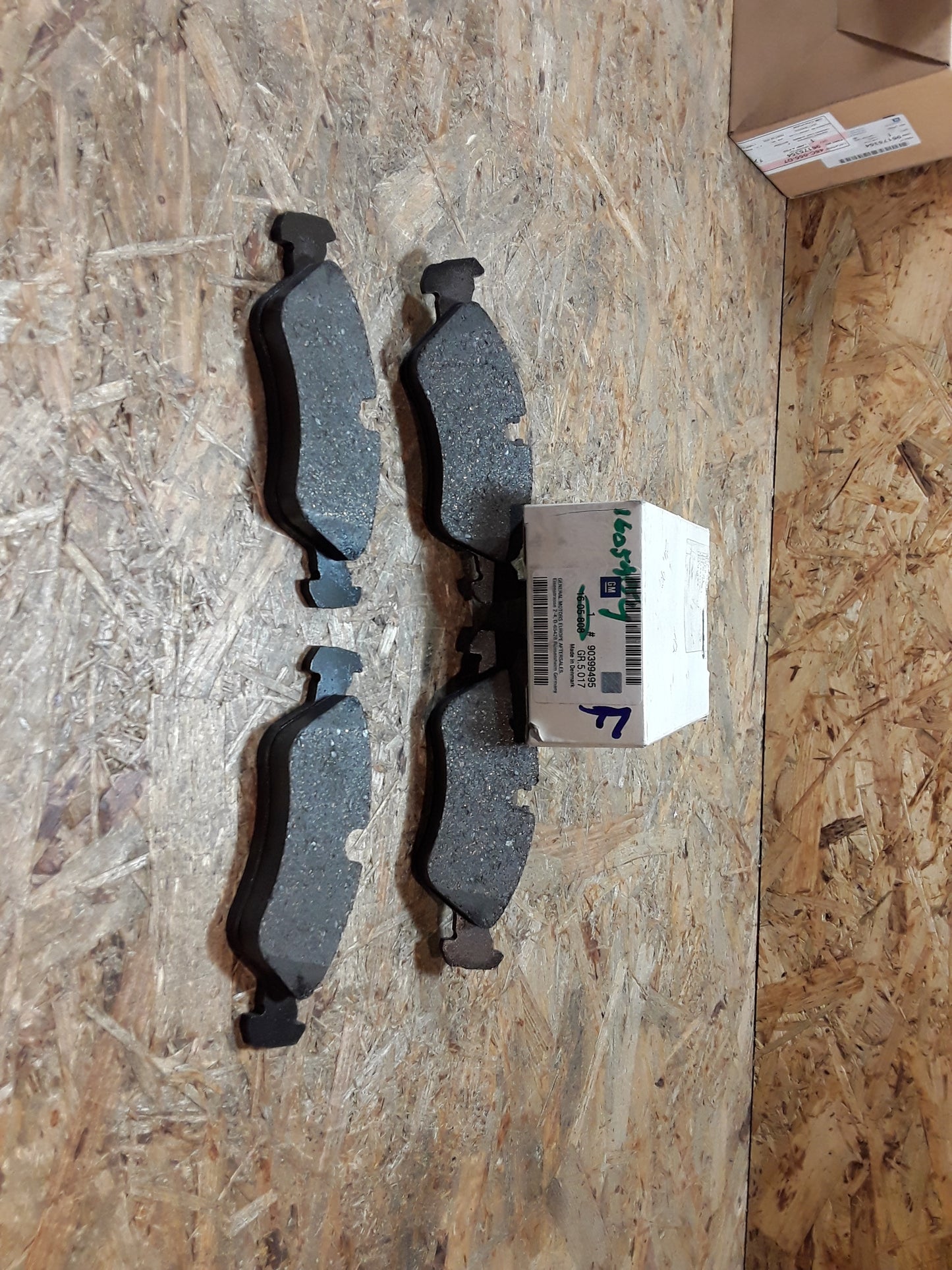 Astra F Calibra Kadett E Omega A Vectra A Bremsbelagsatz original GM Opel NEU