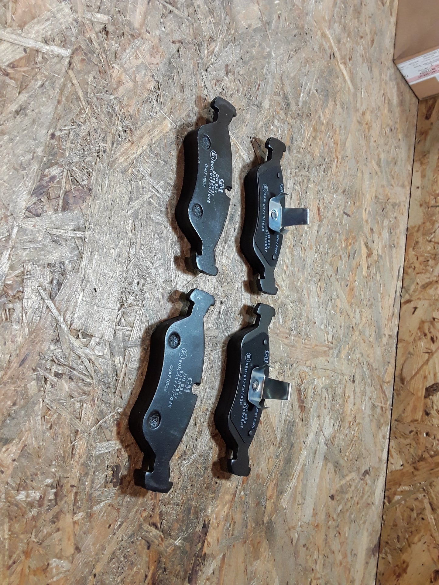 Astra F Calibra A Kadett Astra Mk ll Omega A Carlton Vectra A Cavalier Mk lll /B Bremsbelagsatz original GM Opel NEU