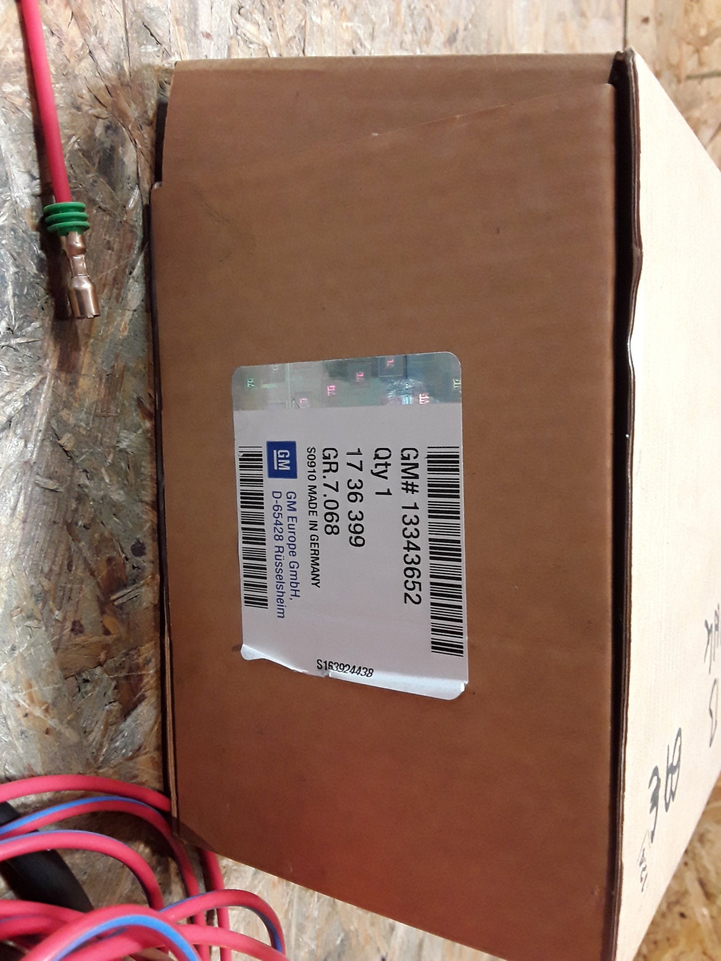 Meriva B E-Satz AHK original GM Opel NEU