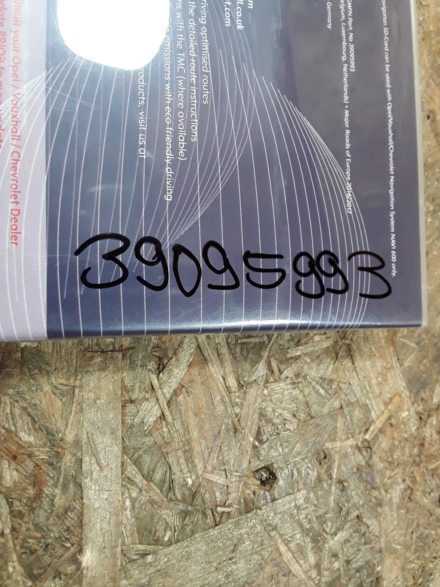 Diverse Fahrzeuge Navigation SD-Card (B)(L)(NL) Navi 600 Benelux Version 16/17 original Opel NEU