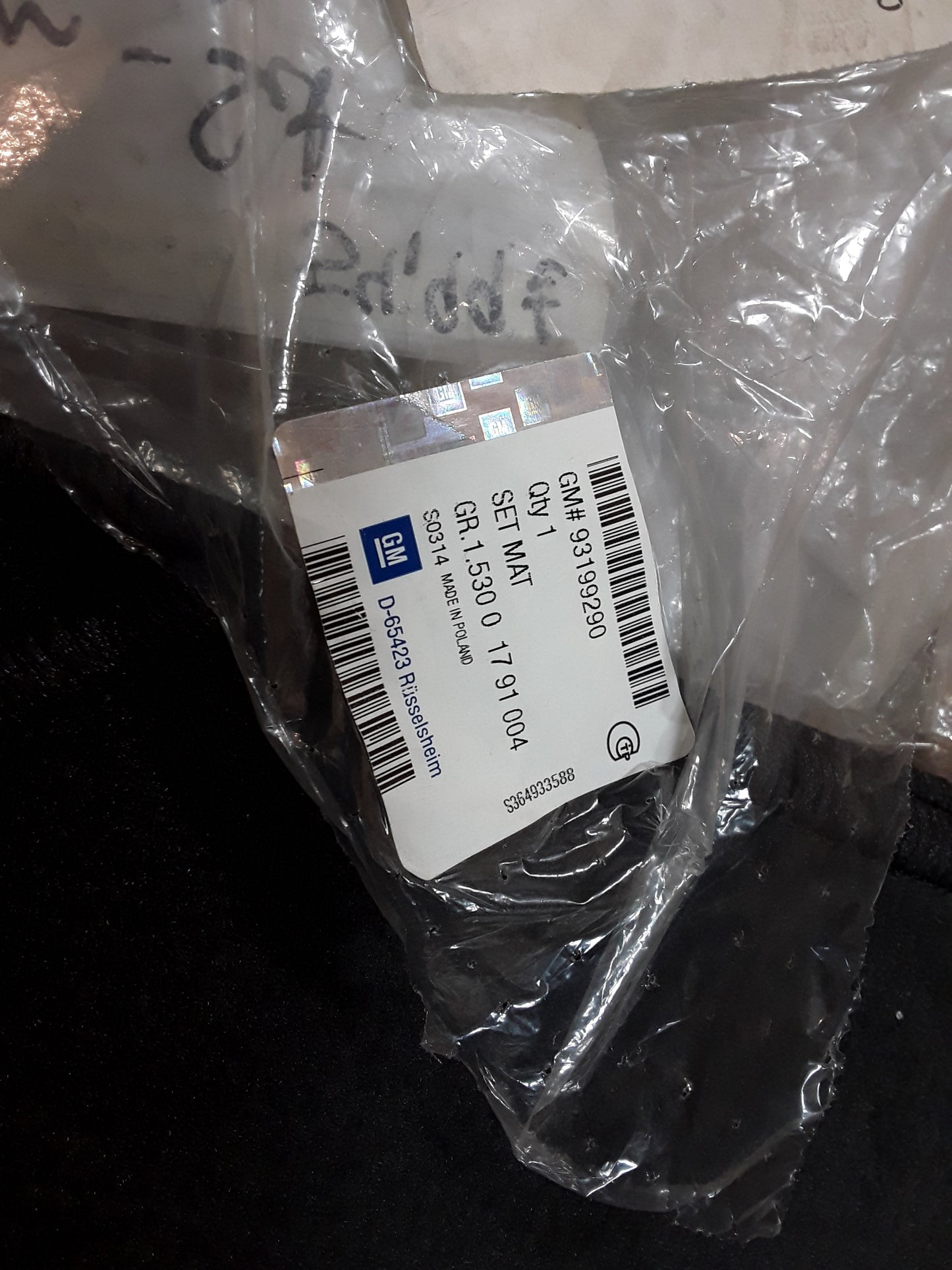 Corsa D Fußmattensatz original GM Opel NEU