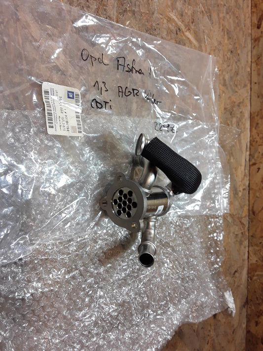Astra H 1,3CDTi AGR Kühler original GM Opel NEU