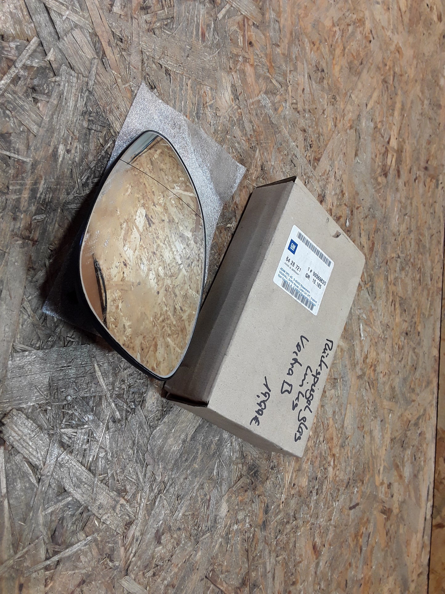 Vectra B Rückspiegelglas links original GM Opel NEU