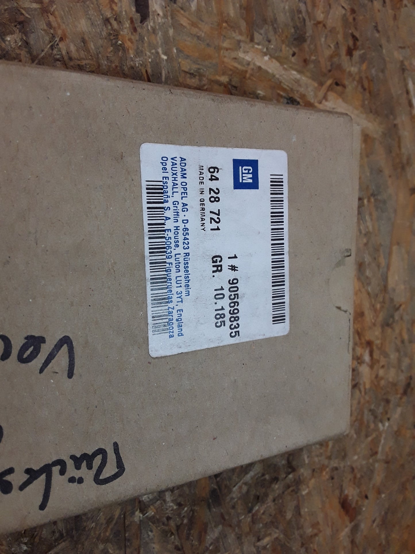 Vectra B Rückspiegelglas links original GM Opel NEU