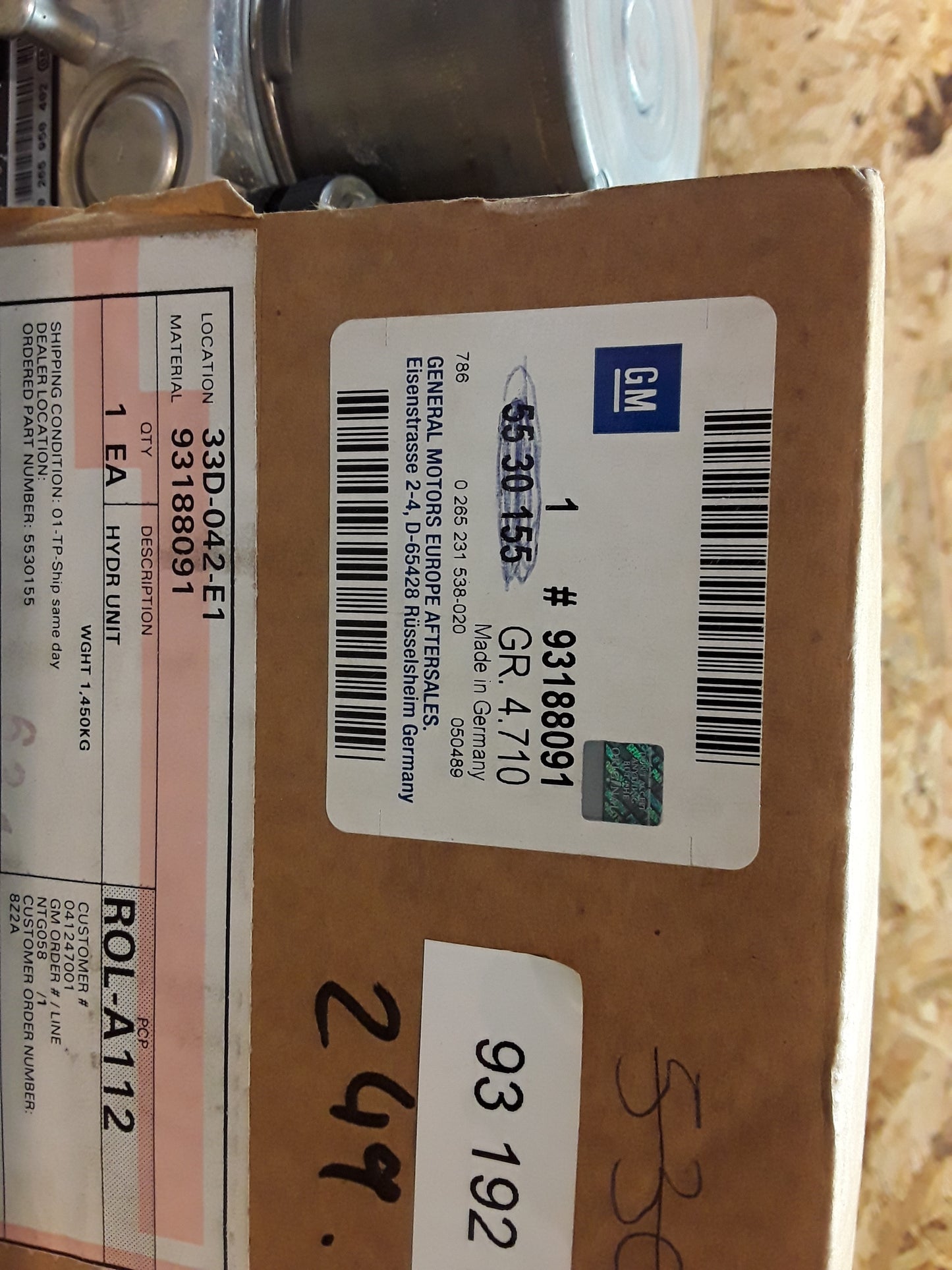 Corsa D ABS-Block Steuergerät original GM Opel NEU