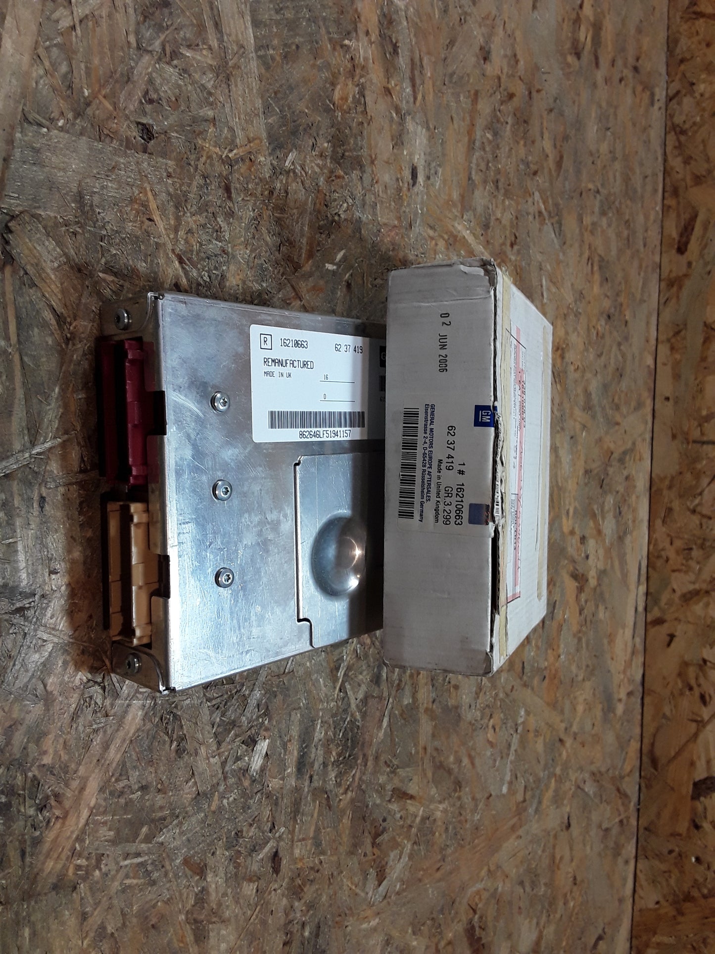 Astra F Tigra Corsa B Motor X16XEL Motorsteuergerät original GM Opel NEU