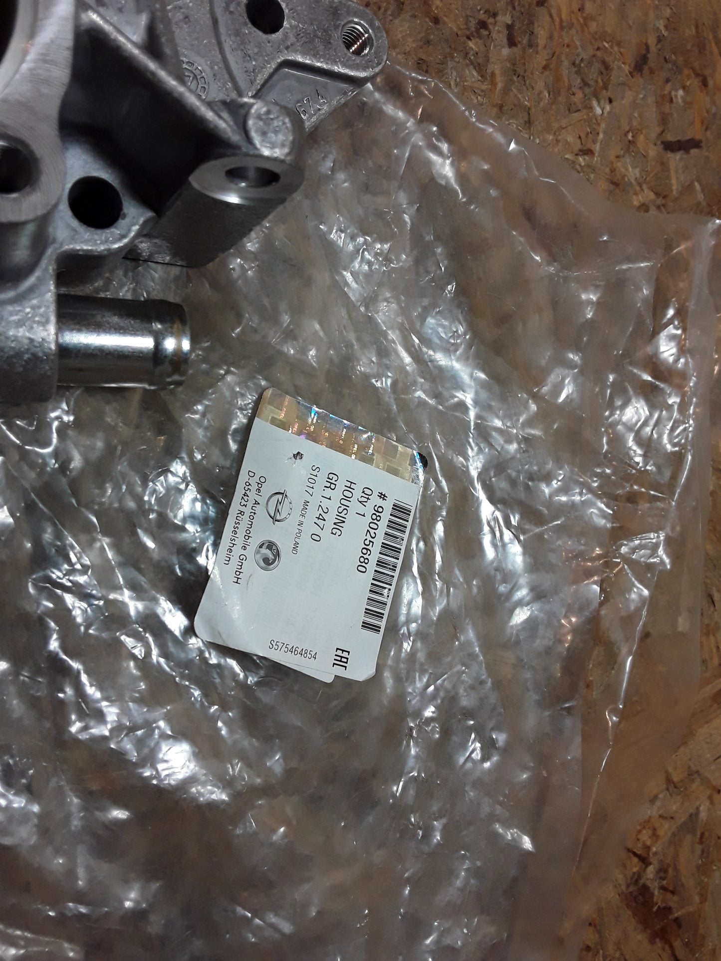 Astra H Meriva A (Motoren in der Beschreibung) Thermostatgehäuse original GM Opel NEU