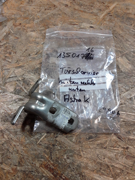 Astra K Türscharnier hinten rechts unten original GM Opel NEU