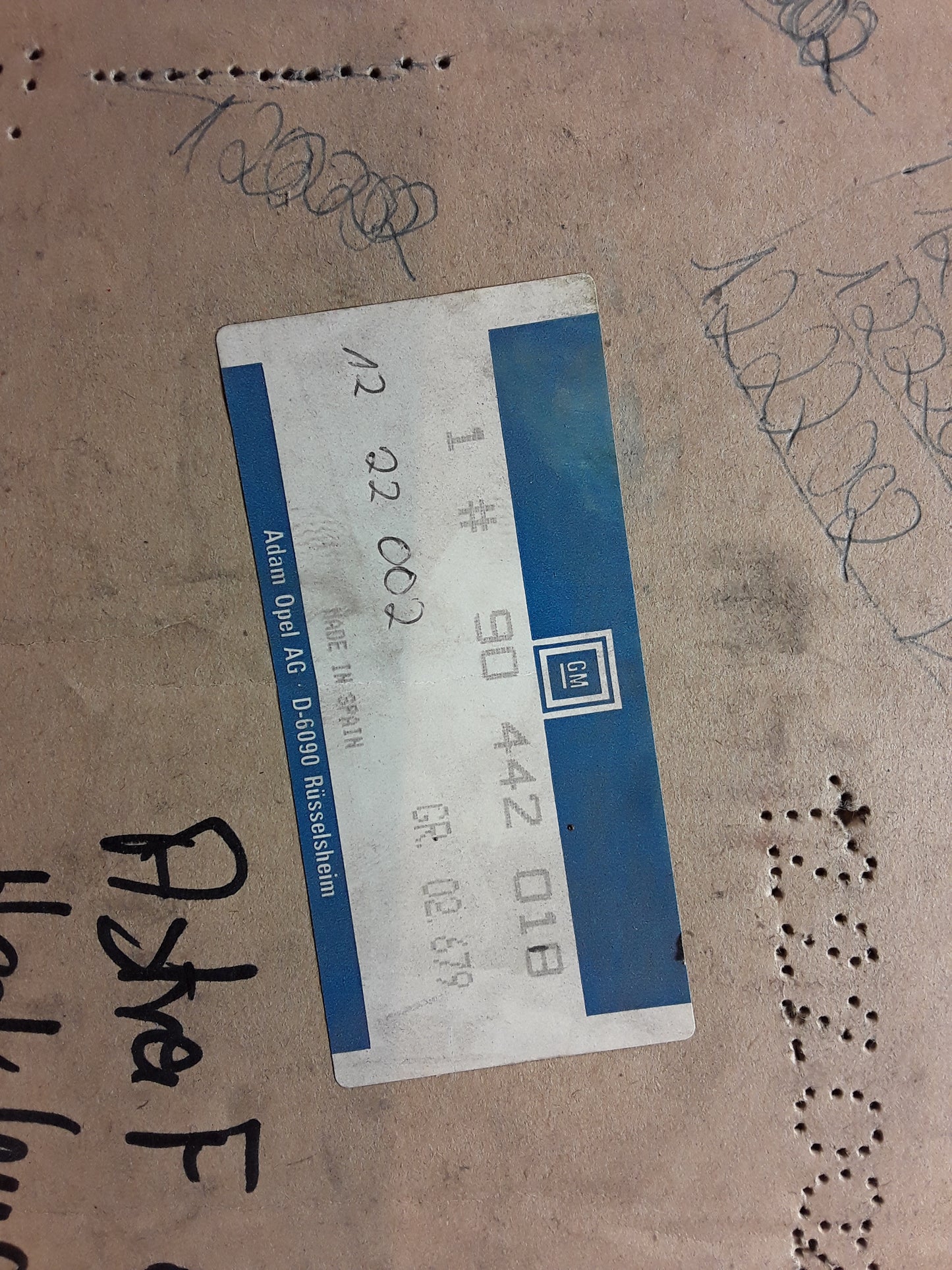 Astra F Caravan Heckleuchte rechts original GM Opel NEU