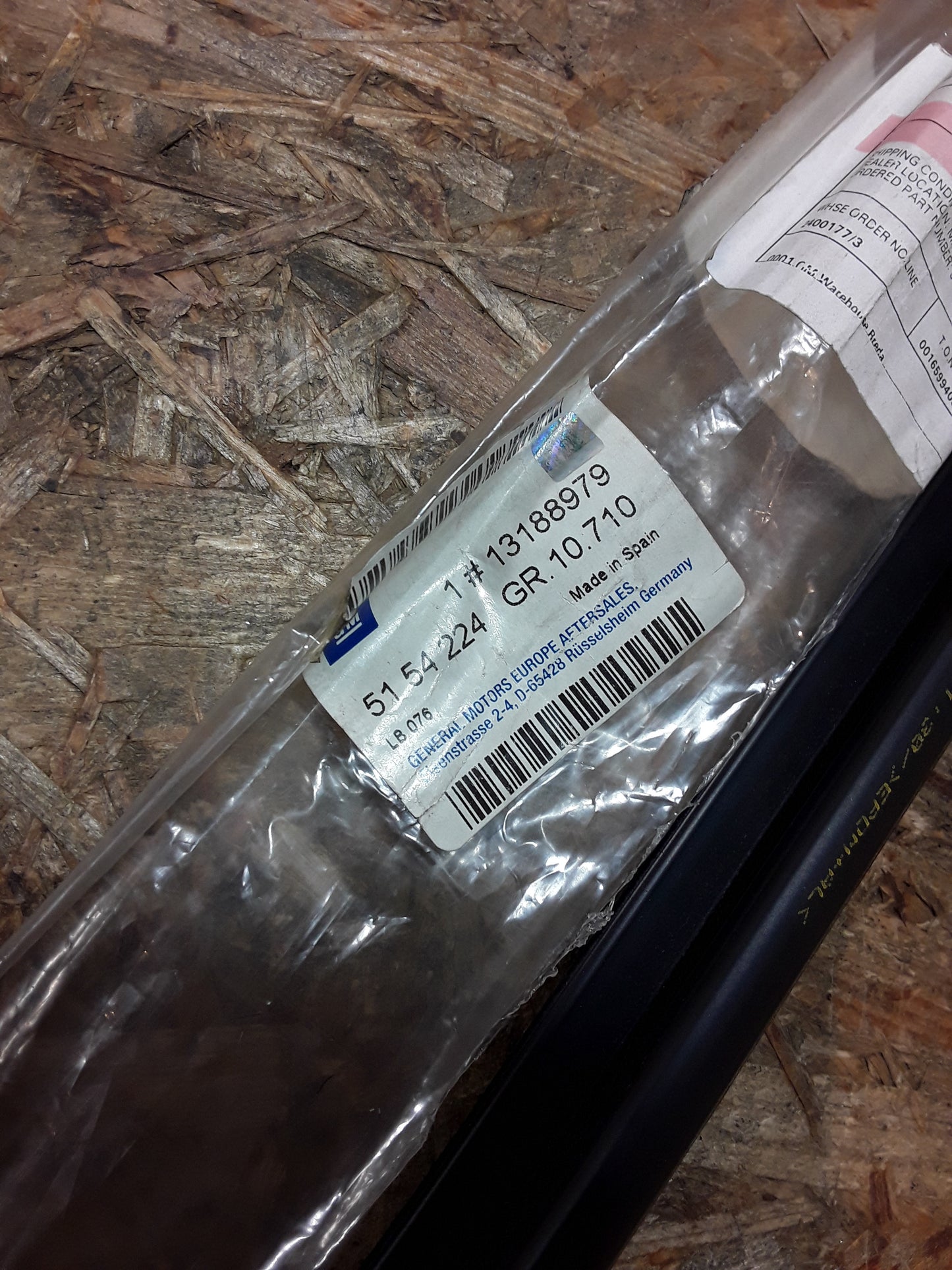 Corsa D Gummiabdichtung Fenster vorne rechts original GM Opel NEU